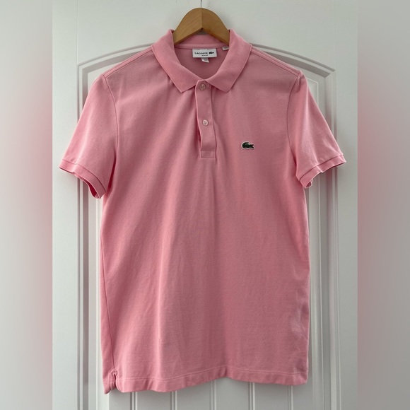 Lacoste - Men’s Slim Fit Piqué Cotton Polo - Picture 4 of 10